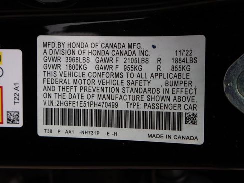 Used 2023 Honda Civic Si image 47