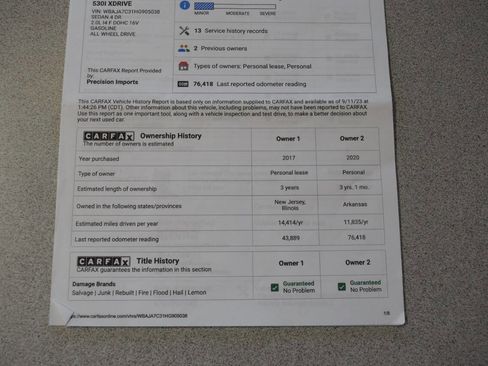 Used 2017 BMW 530i xDrive image 83