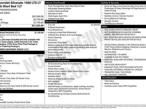 Used 2022 Chevrolet Silverado 1500 LT w/ Z71 Off-Road Package AWD/4WD image 12