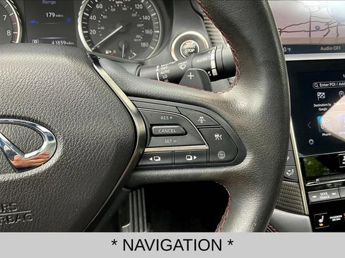 Certified 2022 INFINITI Q50 Red Sport 400 w/ Carbon Fiber Package AWD/4WD image 12
