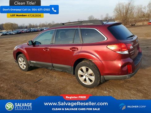 Used 2011 Subaru Outback 2.5i Limited w/ PWR Moonroof Pkg image 3