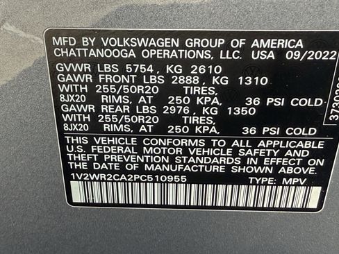 Used 2023 Volkswagen Atlas SE image 36