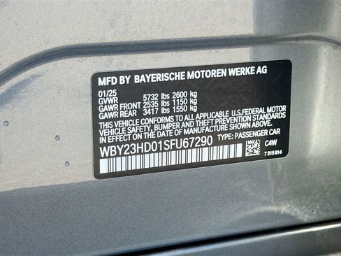 Used 2025 BMW i4 eDrive40 w/ Premium Package image 45