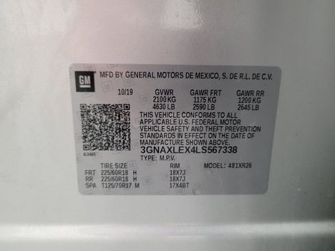 Used 2020 Chevrolet Equinox LT FWD image 33