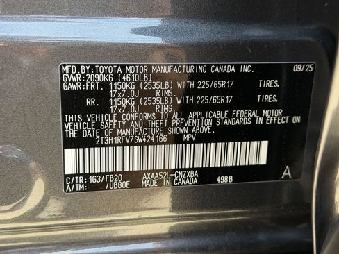 Used 2025 Toyota RAV4 LE FWD image 25