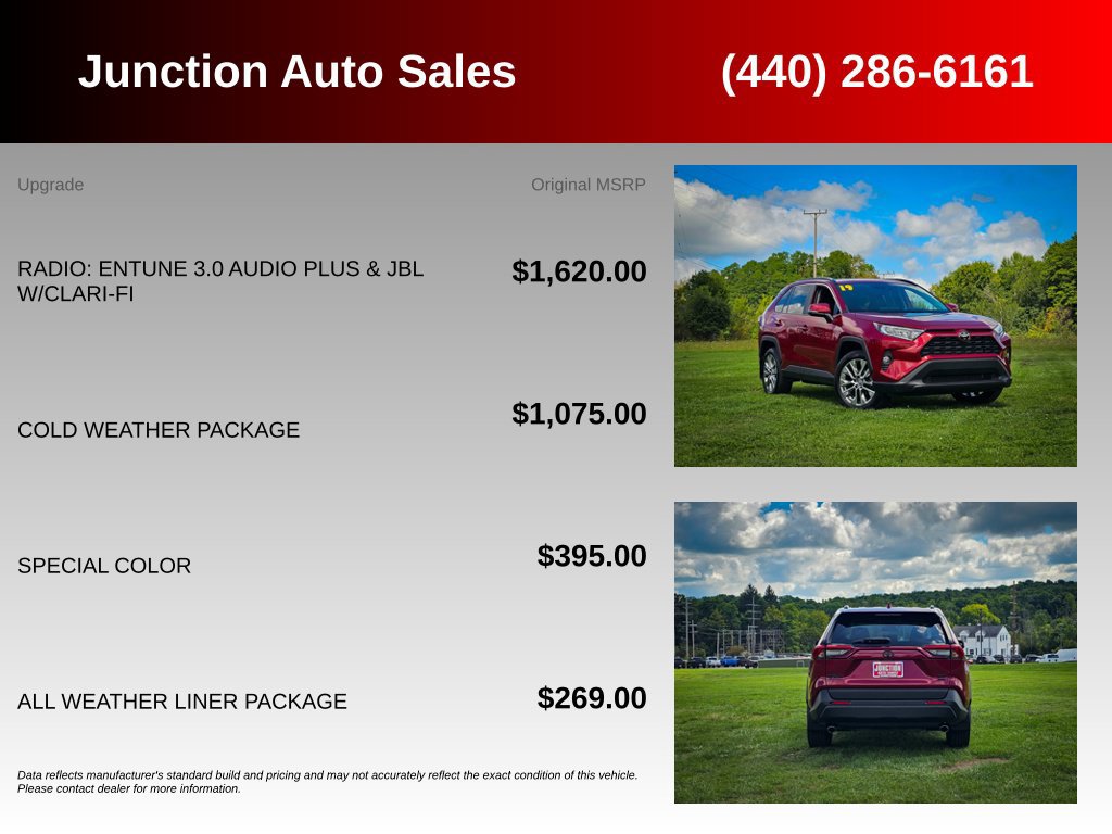 Used 2019 Toyota RAV4 XLE Premium w/ Cold Weather Package AWD/4WD image 5