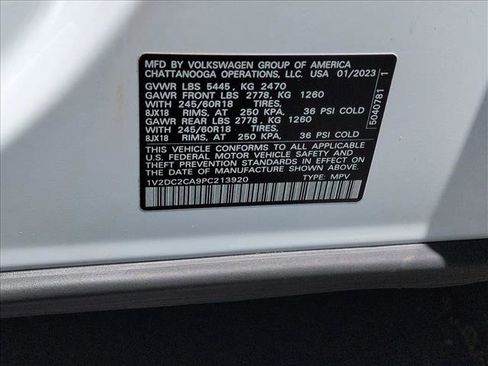 Certified 2023 Volkswagen Atlas Cross Sport SE FWD image 27
