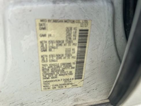 Used 2018 Nissan Frontier SV w/ Value Truck Package image 9