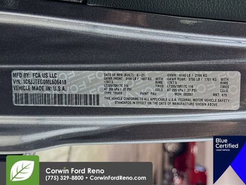 Used 2021 Jeep Gladiator Mojave w/ Trailer Tow Package image 33