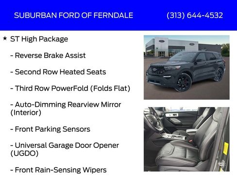 Used 2022 Ford Explorer ST w/ Equipment Group 401A image 21