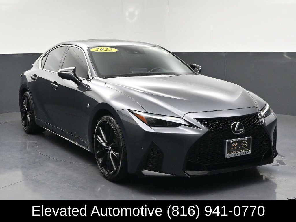 Used 2022 Lexus IS 350 F Sport w/ Memory Package AWD/4WD image 1