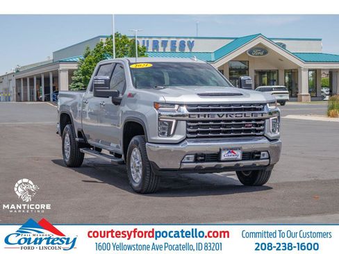 Used 2021 Chevrolet Silverado 2500 LTZ w/ Gooseneck/5TH Wheel Package AWD/4WD image 1