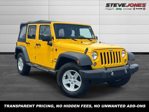 Used 2015 Jeep Wrangler Unlimited Sport w/ Quick Order Package 24S AWD/4WD image 1