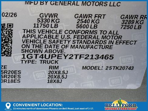 Used 2026 GMC Sierra 2500 AT4 w/ AT4 Premium Plus Package AWD/4WD image 14