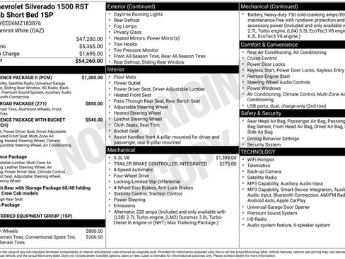 Used 2021 Chevrolet Silverado 1500 RST w/ Convenience Package II AWD/4WD image 4