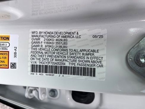 Used 2025 Honda Accord Sport image 21