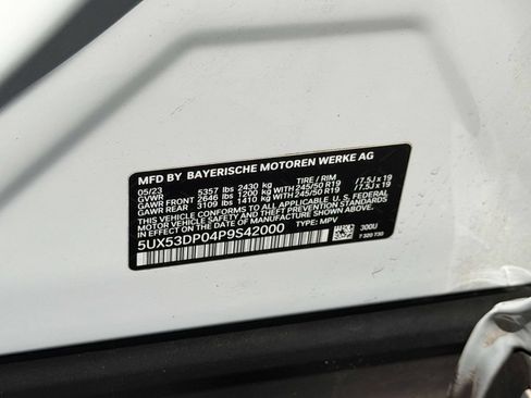 Used 2023 BMW X3 xDrive30i w/ Convenience Package AWD/4WD image 30