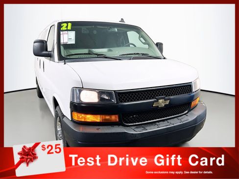 Used 2021 Chevrolet Express 2500 Extended w/ Communications Package RWD image 1