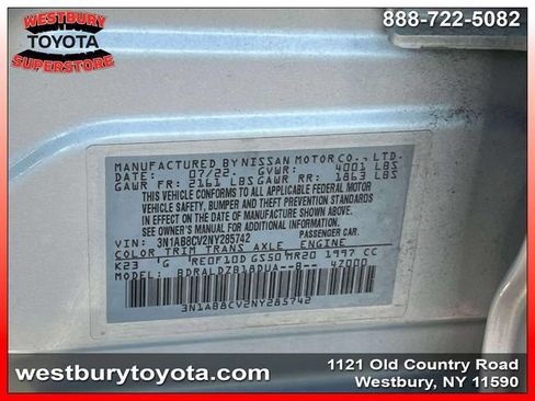 Used 2022 Nissan Sentra SV w/ All-Weather Package FWD image 23