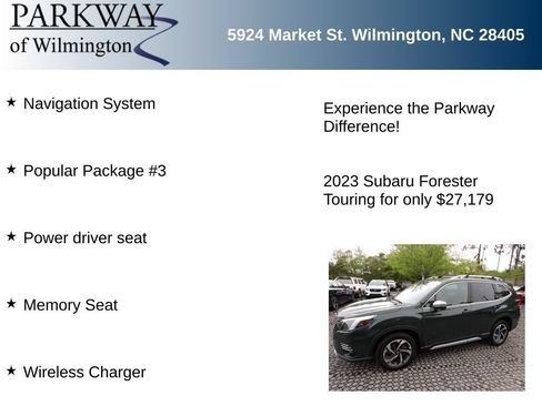 Used 2023 Subaru Forester Touring w/ Popular Package #3 AWD/4WD image 6