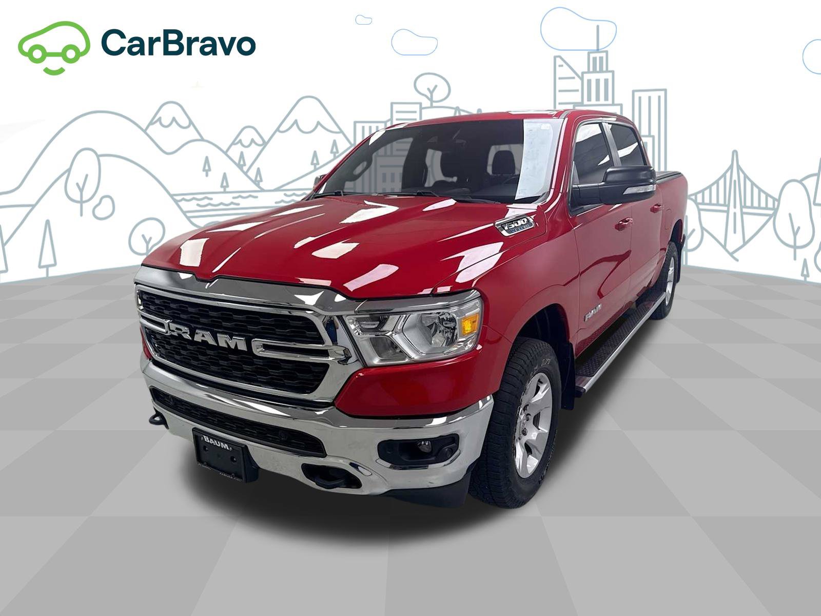 Used 2022 RAM 1500 Big Horn AWD/4WD image 1