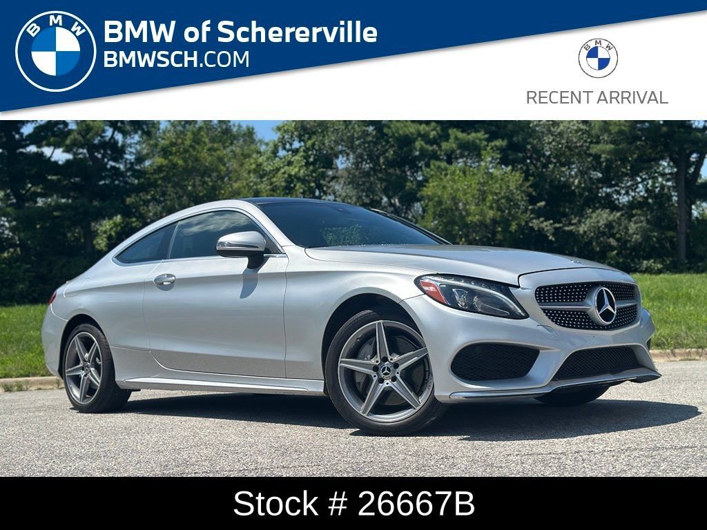 Used 2017 Mercedes-Benz C 300 4MATIC Coupe image 1