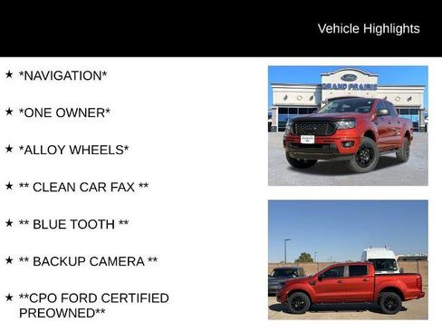 Certified 2023 Ford Ranger XLT w/ Equipment Group 301A Mid image 4
