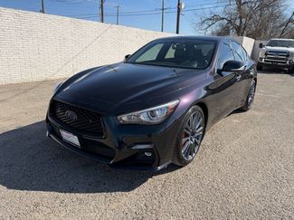 Used 2023 INFINITI Q50 Red Sport 400 w/ Black Opal Edition video 1