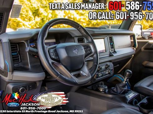 Certified 2021 Ford Bronco Black Diamond image 6