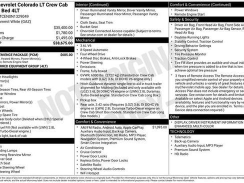 Used 2022 Chevrolet Colorado LT w/ LT Convenience Package image 18