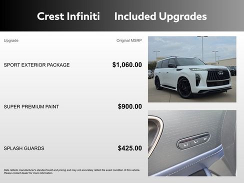 Certified 2026 INFINITI QX80 4WD w/ Sport Exterior Package image 5