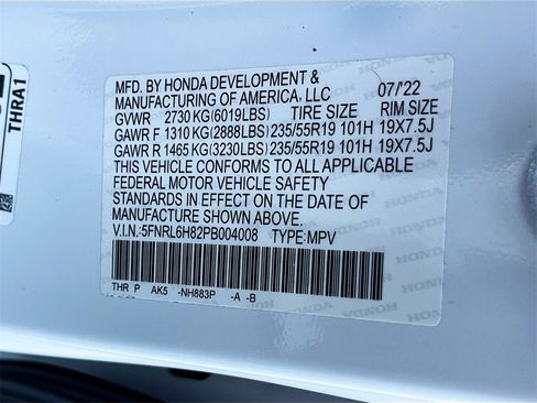 Used 2023 Honda Odyssey Touring image 36