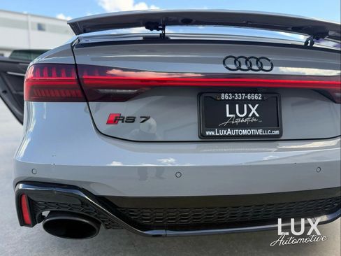 Used 2021 Audi RS 7 Sportback w/ Black Optic Package AWD/4WD image 45