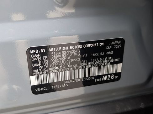 New 2026 Mitsubishi Outlander AWD image 28