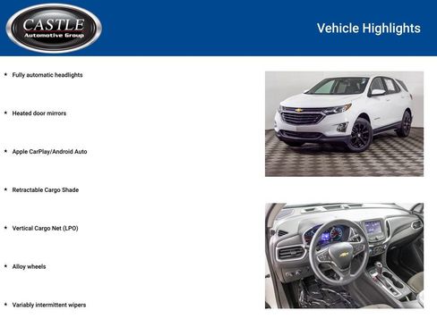 Used 2021 Chevrolet Equinox LT w/ LPO, Cargo Package AWD/4WD image 8