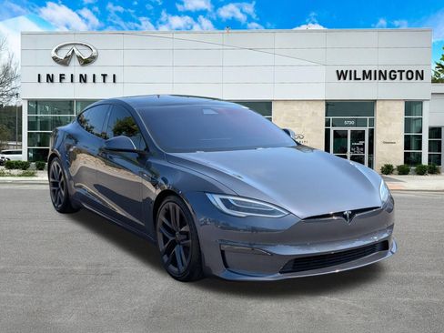 Used 2021 Tesla Model S Plaid AWD/4WD image 1