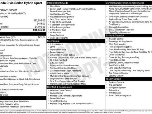New 2026 Honda Civic Sport Touring image 32