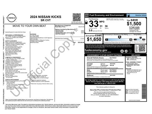 Used 2024 Nissan Kicks SR FWD image 9