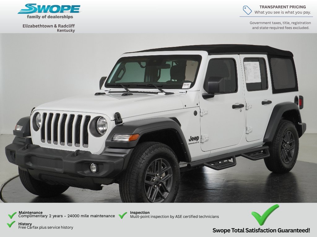 Used 2024 Jeep Wrangler Unlimited Sport AWD/4WD image 7