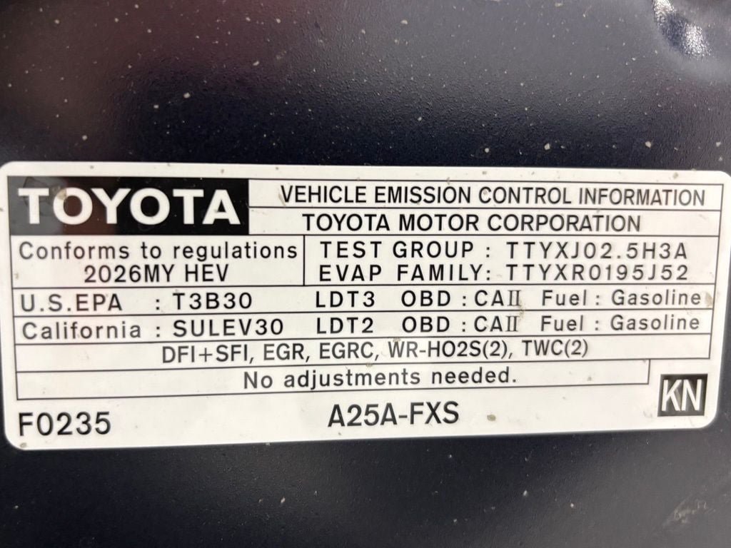 Used 2026 Toyota Sienna LE AWD/4WD image 74