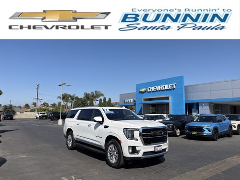 Used 2024 GMC Yukon XL SLT w/ SLT Premium Package RWD image 1