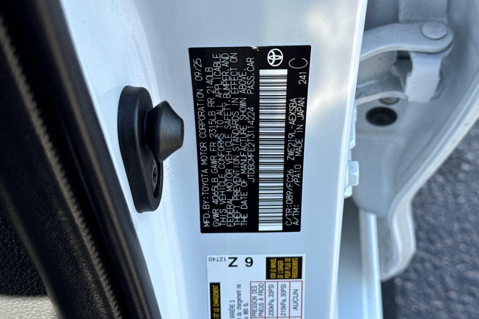 Certified 2026 Toyota Corolla SE w/ SE Premium Package FWD image 30