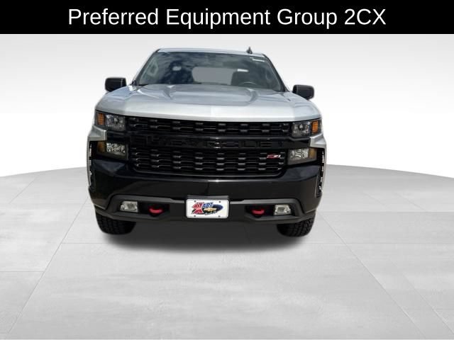 Certified 2021 Chevrolet Silverado 1500 Custom Trail Boss w/ LPO, Dark Essentials Package AWD/4WD image 2