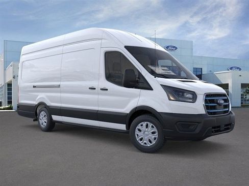 New 2025 Ford E-Transit 148 High Roof Extended w/ Load Area Protection Package image 7
