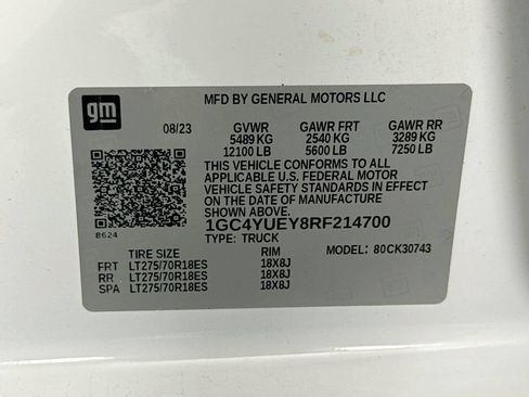 Certified 2024 Chevrolet Silverado 3500 LTZ w/ LTZ Plus Package AWD/4WD image 34