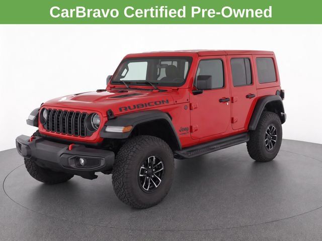 Used 2024 Jeep Wrangler Unlimited Rubicon w/ XTREMEE 35" Tire Package AWD/4WD image 2