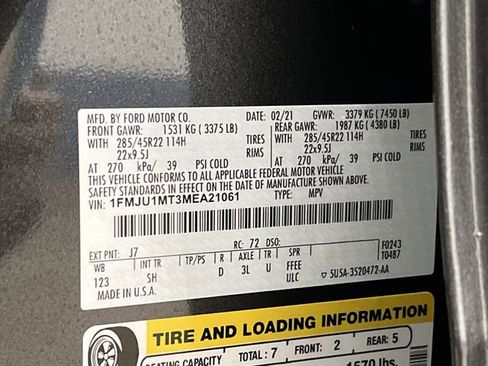 Used 2021 Ford Expedition Platinum image 44