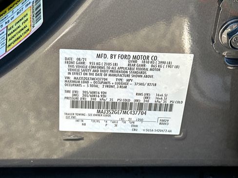 Used 2021 Ford EcoSport SE image 33