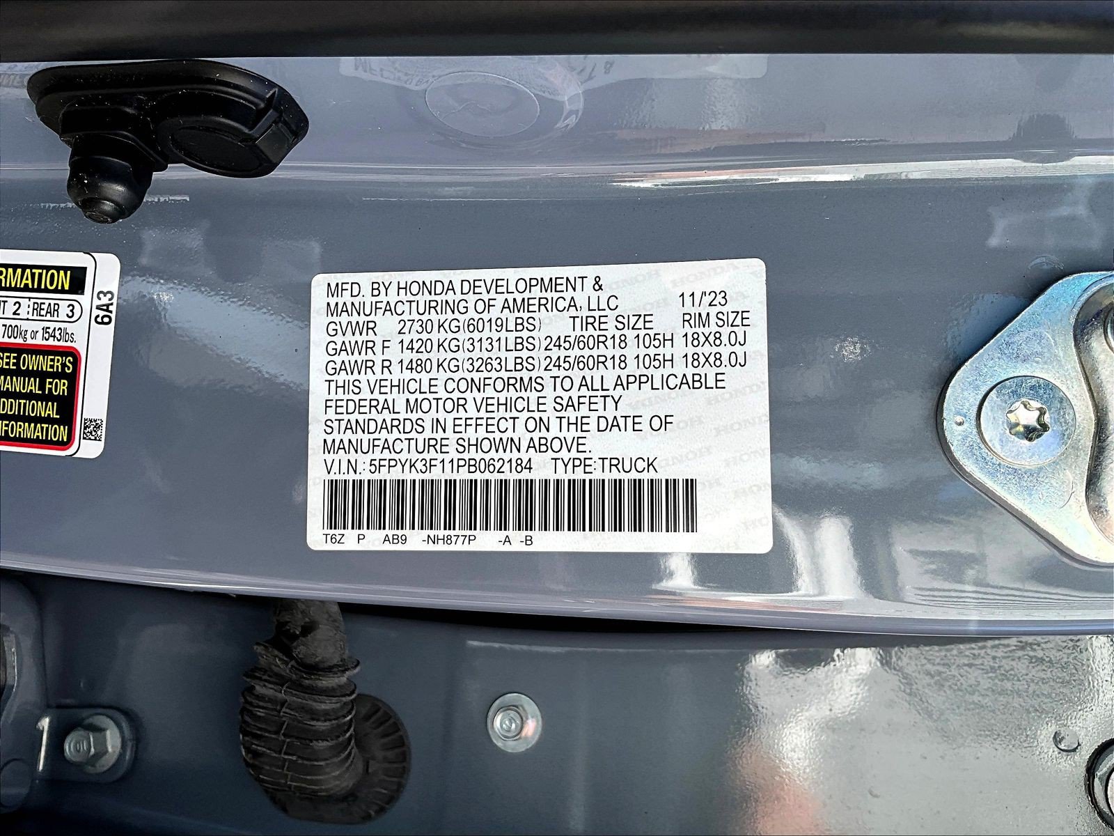 Used 2023 Honda Ridgeline Sport image 20