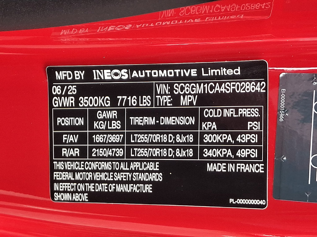 Used 2025 INEOS Grenadier Station Wagon AWD/4WD image 8